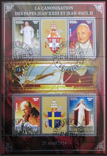 Potovn znmky ad 2014 Pape Jan Pavel II. 3A Mi# N/N 