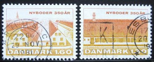Poštovní známky Dánsko 1981 Nyboder, 150. výroèí Mi# 728-29