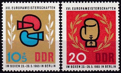 Poštovní známky DDR 1965 ME v boxu Mi# 1100-01