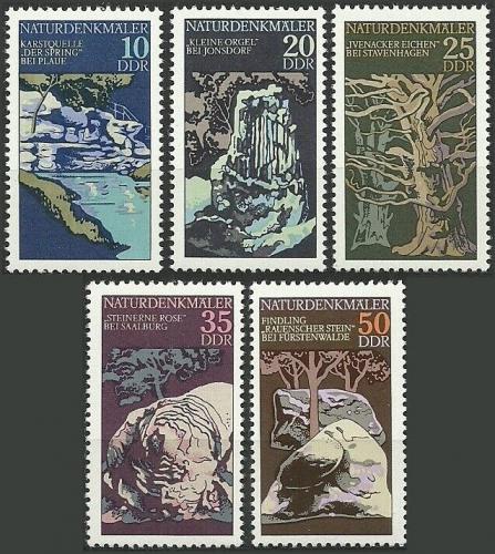 Poštovní známky DDR 1977 Národní památníky Mi# 2203-07