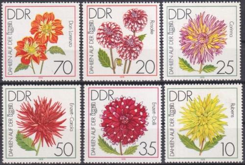 Poštovní známky DDR 1979 Jiøiny Mi# 2435-40