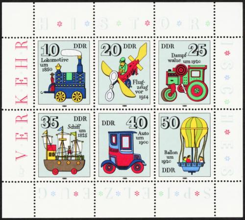 Poštovní známky DDR 1980 Hraèky Mi# 2566-71
