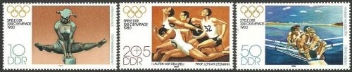 Poštovní známky DDR 1980 LOH Moskva Mi# 2503-05