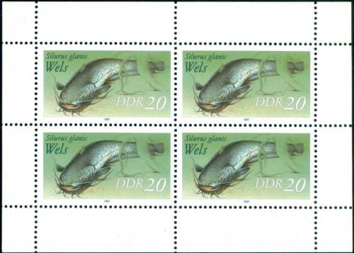 Poštovní známky DDR 1987 Sumec Mi# 3097 Arch