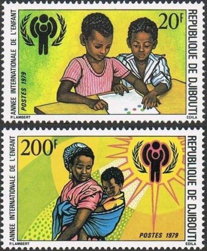 Potovn znmky Dibutsko 1979 Mezinrodn rok dt Mi# 241-42