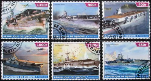 Potovn znmky Dibutsko 2015 Ponorky 3B Mi# N/N 