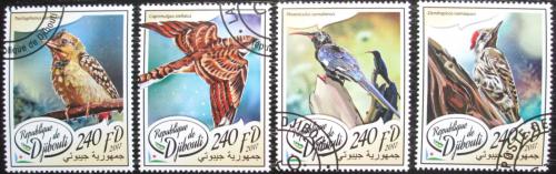 Potovn znmky Dibutsko 2017 Vzcn ptci 1B Mi# 1841-44 Kat 10