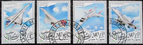 Potovn znmky Dibutsko 2018 Concorde 1B Mi# 2094-97 Kat 10 - zvtit obrzek