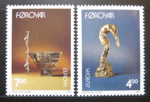 Poštovní známky Faerské ostrovy 1993 Evropa CEPT Mi# 248-49