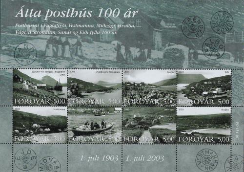 Poštovní známky Faerské ostrovy 2003 Komunity Mi# 462-69 Kat 13€