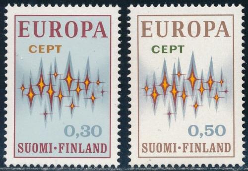 Poštovní známky Finsko 1972 Evropa CEPT Mi# 700-01