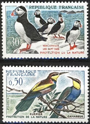 Potovn znmky Francie 1960 Ptci Mi# 1326-27