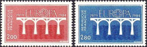 Poštovní známky Francie 1984 Evropa CEPT Mi# 2441-42