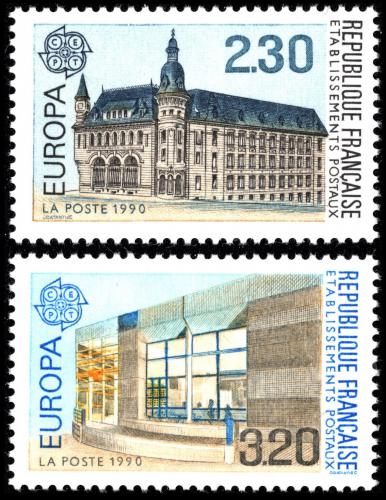 Poštovní známky Francie 1990 Evropa CEPT, pošta Mi# 2770-71