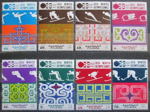 Poštovní známky Fudžajra 1971 ZOH Sapporo Mi# 719-26