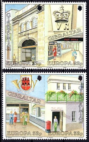 Poštovní známky Gibraltar 1990 Evropa CEPT, pošta Mi# 590-93