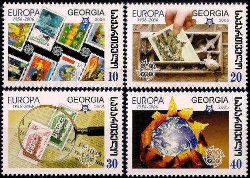Poštovní známky Gruzie 2006 Evropa CEPT, 50. výroèí Mi# 507-10
