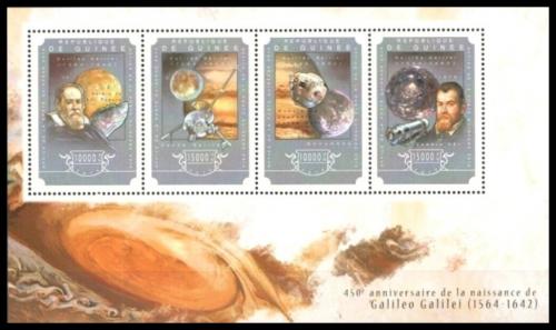 Potovn znmky Guinea 2014 Galileo Galilei Mi# 10807-10 Kat 20 - zvtit obrzek