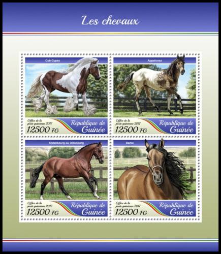 Poštovní známky Guinea 2017 Konì Mi# 12590-93 Kat 20€