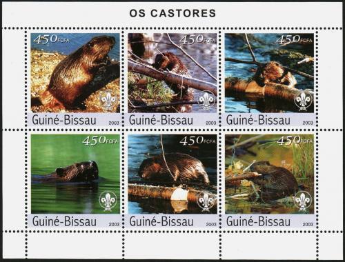 Potovn znmky Guinea-Bissau 2003 Bobi Mi# 2470-75 Kat 11 - zvtit obrzek