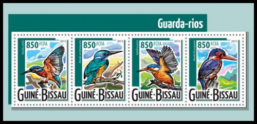 Potovn znmky Guinea-Bissau 2015 Ledci Mi# 7948-51 Kat 13