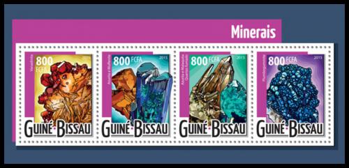 Potovn znmky Guinea-Bissau 2015 Minerly Mi# 7910-13 Kat 13 - zvtit obrzek