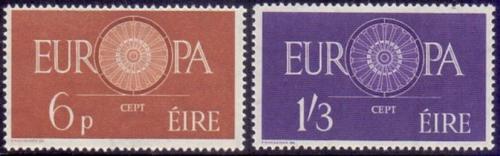 Poštovní známky Irsko 1960 Evropa CEPT Mi# 146-47 Kat 15€