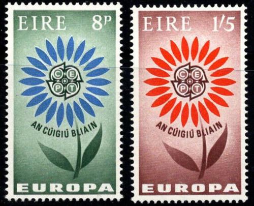 Poštovní známky Irsko 1964 Evropa CEPT Mi# 167-68 Kat 6€
