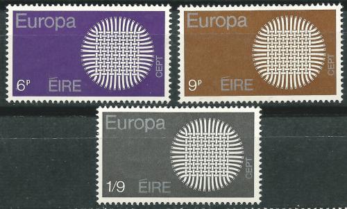 Poštovní známky Irsko 1970 Evropa CEPT Mi# 239-41