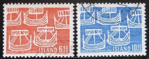 Poštovní známky Island 1969 Severská spolupráce Mi# 426-27