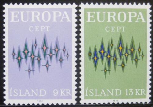 Poštovní známky Island 1972 Evropa CEPT Mi# 461-62