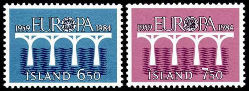 Poštovní známky Island 1984 Evropa CEPT Mi# 614-15