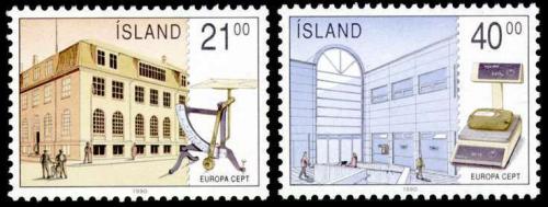 Poštovní známky Island 1990 Evropa CEPT, pošta Mi# 726-27 Kat 5€