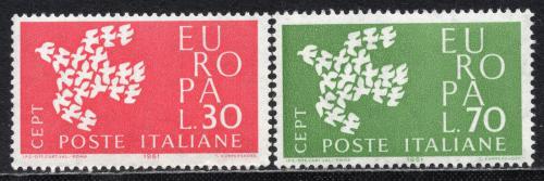 Poštovní známky Itálie 1961 Evropa CEPT Mi# 1113-14