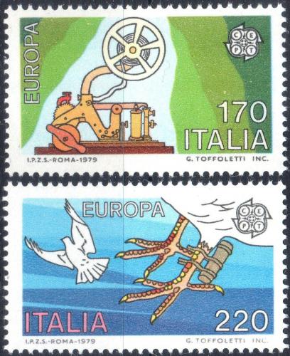 Poštovní známky Itálie 1979 Evropa CEPT, historie pošty Mi# 1657-58