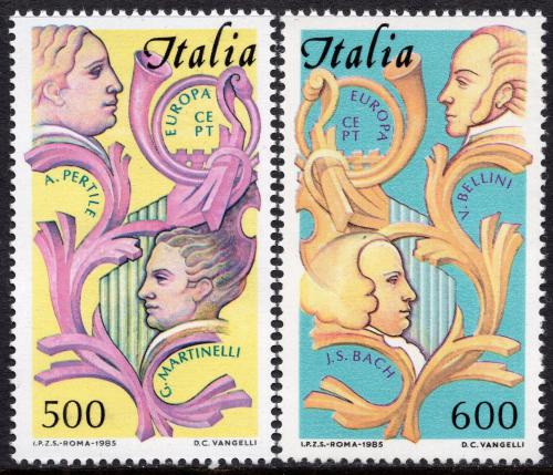 Poštovní známky Itálie 1985 Evropa CEPT, rok hudby Mi# 1932-33 Kat 7€