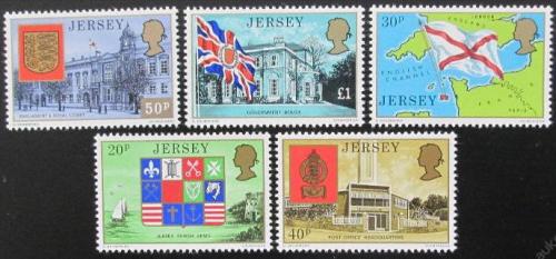 Poštovní známky Jersey 1976 Znaky Mi# 144-48 Kat 6€