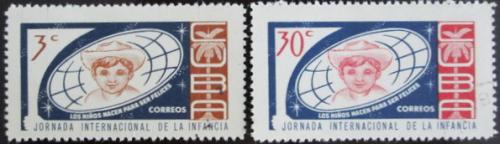 Potovn znmky Kuba 1963 Mezinrodn tden dt Mi# 847-48