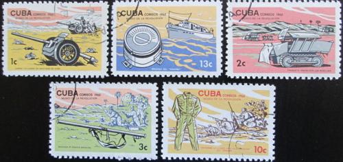 Potovn znmky Kuba 1965 Muzeum revoluce Mi# 1046-50