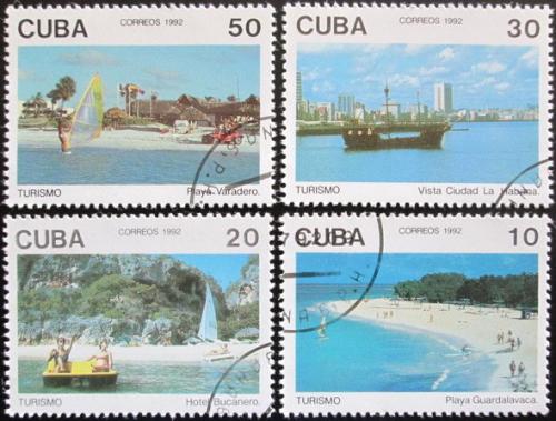 Potovn znmky Kuba 1992 Turistika Mi# 3593-96