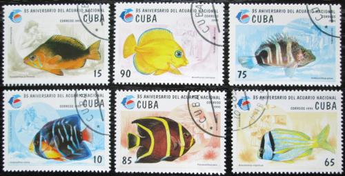 Potovn znmky Kuba 1995 Ryby Mi# 3811-16