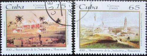 Potovn znmky Kuba 1995 Umn, Edouard Laplante Mi# 3849-50