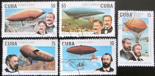 Potovn znmky Kuba 2000 Vzducholod Mi# 4276-80 Kat 5