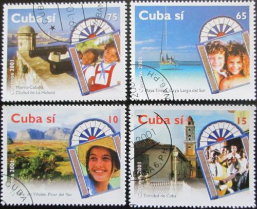 Potovn znmky Kuba 2001 Turistika Mii# 4373-76 Kat 4.40