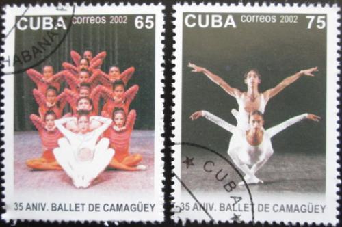 Potovn znmky Kuba 2002 Balet Mii# 4478-79 Kat 4