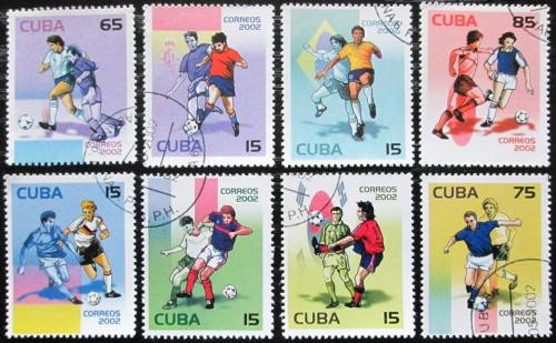 Potovn znmky Kuba 2002 MS ve fotbale Mi# 4420-27 Kat 8