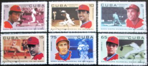 Potovn znmky Kuba 2003 Baseball Mi# 4559-64 Kat 4.80