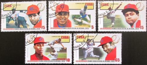 Potovn znmky Kuba 2004 Baseball Mi# 4654-58