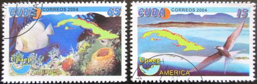 Potovn znmky Kuba 2004 ivotn prosted Mi# 4635-36