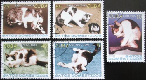 Potovn znmky Kuba 2005 Domc koky Mi# 4700-04